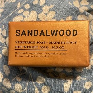 Sandalwood Vegetable Soap - Made in Italy